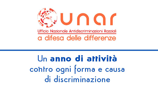 Roma: presentazione di "Un anno di attività contro ogni forma e causa di discriminazione"